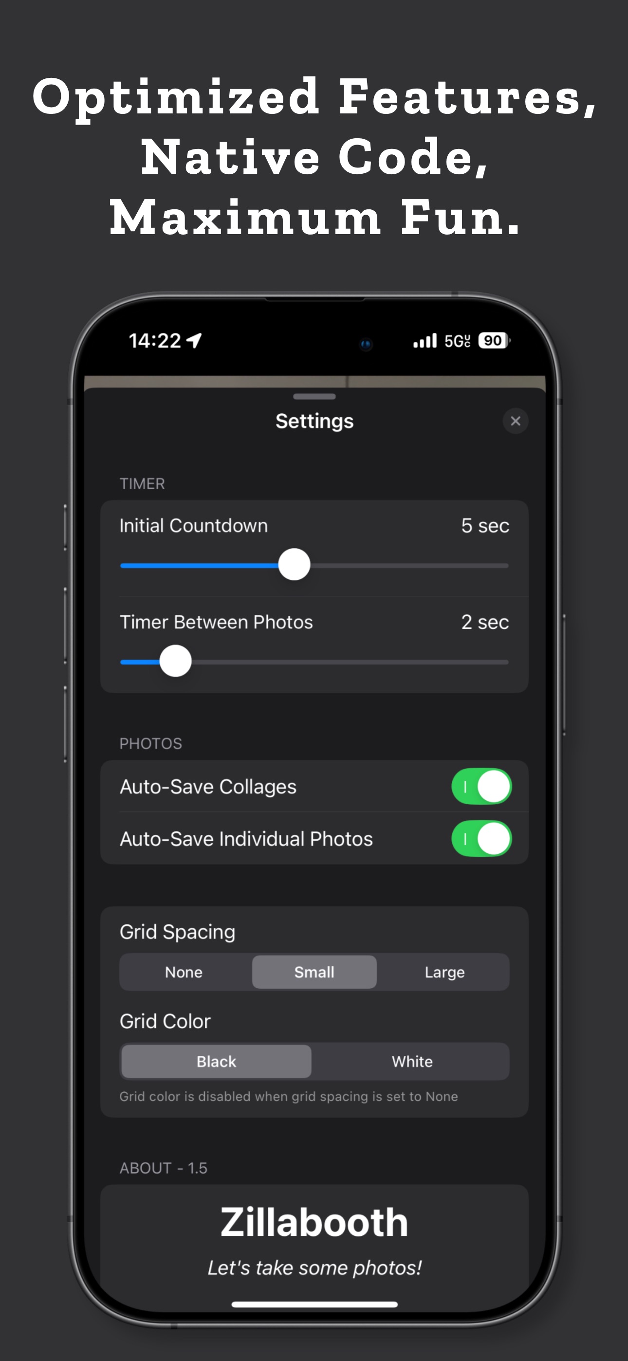 Zillabooth App Screenshot 3
